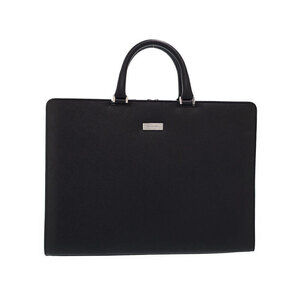 Burberry Leather Briefcase Business Bag